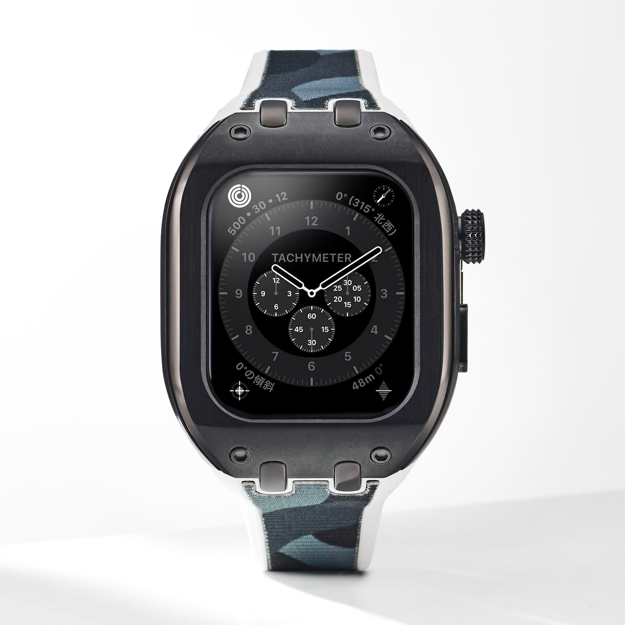 極美品Apple Watch series8 早い者勝ち！ Apple Watch Series 8（GPSモデル）- 41mmミッドナイトアルミニウム